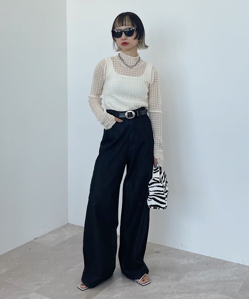 PAGEBOY（ページボーイ）の「ポコポコシアータートルニット（ニット