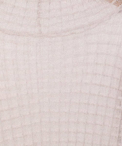 PAGEBOY（ページボーイ）の「ポコポコシアータートルニット（ニット/セーター・レディース・ブラック/オフホワイト/エメラルド/モカ・FREE）」の20枚目の写真