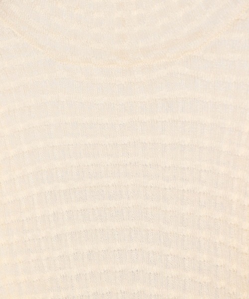 PAGEBOY（ページボーイ）の「ポコポコシアータートルニット（ニット/セーター・レディース・ブラック/オフホワイト/エメラルド/モカ・FREE）」の21枚目の写真