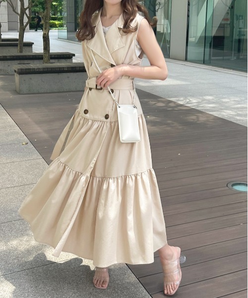 ブランド古着 ノースリーブワンピース ワンピース Apres Jour アプレジュール のファッション通販 Zozoused