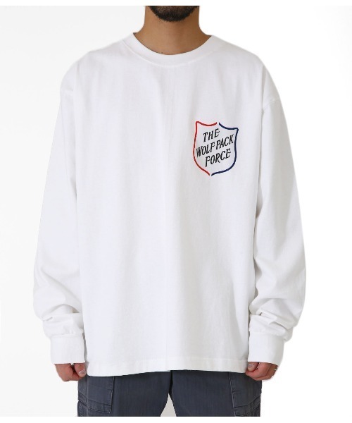 WP（ダブリューピー）の「WP / ダブリューピー：WP×CAMBER EMBLEM3 L/Tee：WP07-T121[WAX]（Tシャツ/カットソー・メンズ・ネイビー系/パープル系その他・XL/L）」の8枚目の写真