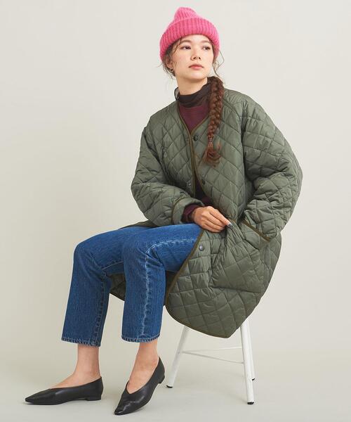 BEAUTY&YOUTH UNITED ARROWS(ビューティーアンドユースユナイテッドアローズ)の「ソリッド リブ ニットキャップ(ニットキャップ/ビーニー・レディース・ライトグレー/ピンク/オレンジ/クリーム/コバルトブルー・FREE)」の7枚目の写真