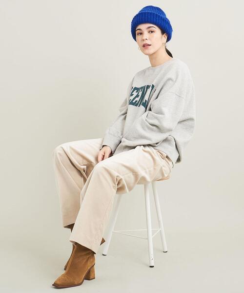 BEAUTY&YOUTH UNITED ARROWS(ビューティーアンドユースユナイテッドアローズ)の「ソリッド リブ ニットキャップ(ニットキャップ/ビーニー・レディース・ライトグレー/ピンク/オレンジ/クリーム/コバルトブルー・FREE)」の17枚目の写真