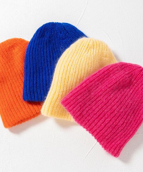 BEAUTY&YOUTH UNITED ARROWS(ビューティーアンドユースユナイテッドアローズ)の「ソリッド リブ ニットキャップ(ニットキャップ/ビーニー・レディース・ライトグレー/ピンク/オレンジ/クリーム/コバルトブルー・FREE)」の22枚目の写真