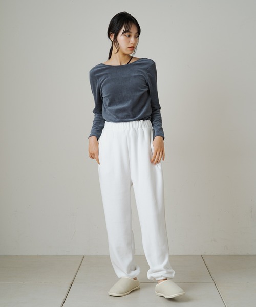 earthy（アーシー）の「【earthy_】フリースパンツ（その他パンツ・レディース・ブラック/ブルー/ホワイト・S/M）」の15枚目の写真