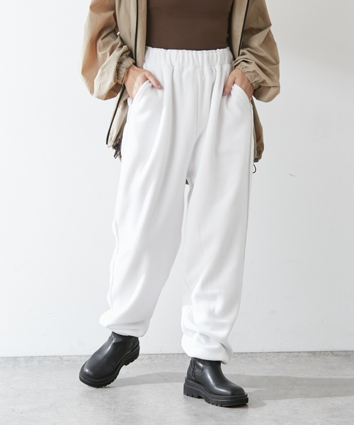 earthy（アーシー）の「【earthy_】フリースパンツ（その他パンツ・レディース・ブラック/ブルー/ホワイト・S/M）」の4枚目の写真
