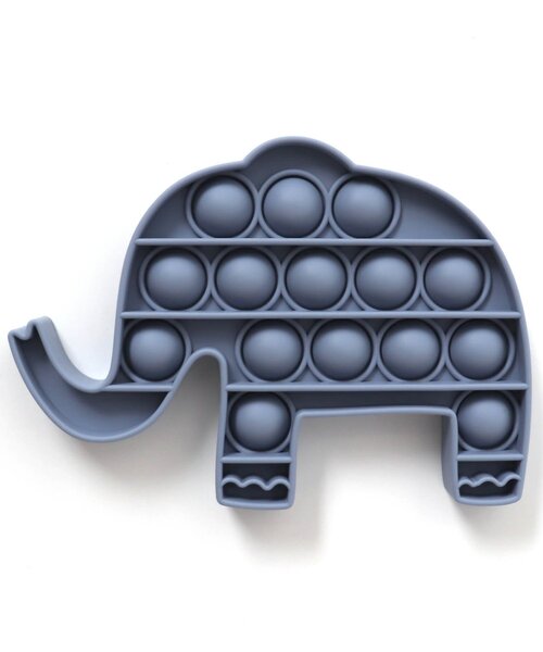 Ampersand（アンパサンド）の「シリコンプチプチオモチャ（おもちゃ・キッズ・ブルー/イエロー/ベージュ・FREE）」の2枚目の写真