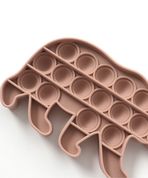 Ampersand（アンパサンド）の「シリコンプチプチオモチャ（おもちゃ・キッズ・ブルー/イエロー/ベージュ・FREE）」の4枚目の写真