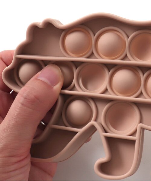 Ampersand（アンパサンド）の「シリコンプチプチオモチャ（おもちゃ・キッズ・ブルー/イエロー/ベージュ・FREE）」の8枚目の写真