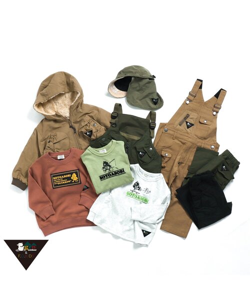F.O.KIDS(エフオーキッズ)の「TAKU-SUN ASOBOU CAP(キャップ・キッズ・ブラック/ベージュ/カーキ・50/54/58)」の7枚目の写真