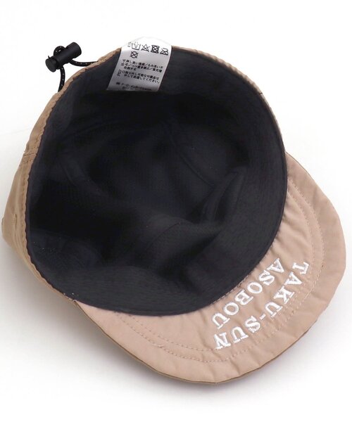 F.O.KIDS(エフオーキッズ)の「TAKU-SUN ASOBOU CAP(キャップ・キッズ・ブラック/ベージュ/カーキ・50/54/58)」の10枚目の写真