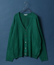 ANPAS | Mohair Touch Balloon Sleeve Shaggy Knit Cardigan/モヘアタッチ バルーンスリーブ シャギー ルーズニットカーディガン(カーディガン/ボレロ)