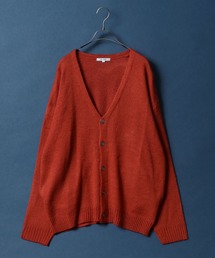 ANPAS | Mohair Touch Balloon Sleeve Shaggy Knit Cardigan/モヘアタッチ バルーンスリーブ シャギーニット カーディガン(カーディガン/ボレロ)