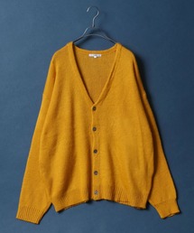 ANPAS | Mohair Touch Balloon Sleeve Shaggy Knit Cardigan/モヘアタッチ バルーンスリーブ シャギー ルーズニットカーディガン(カーディガン/ボレロ)