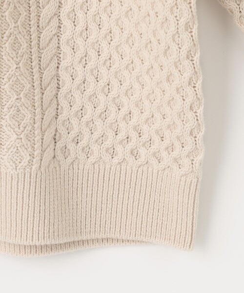 J.PRESS Ladies(J.プレス レディス)の「【洗える】EIGER CORD カーディガン(カーディガン/ボレロ・レディース・ホワイト系/ブラウン系・SMALL)」の10枚目の写真