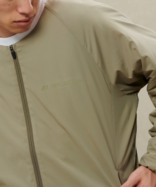NEW BALANCE(ニューバランス)の「MET24 Packable Padded Jacket(ナイロンジャケット・メンズ・カーキ/ブラック・SMALL/MEDIUM/LARGE/X-LARGE)」の4枚目の写真