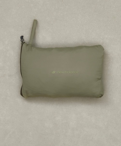 NEW BALANCE(ニューバランス)の「MET24 Packable Padded Jacket(ナイロンジャケット・メンズ・カーキ/ブラック・SMALL/MEDIUM/LARGE/X-LARGE)」の8枚目の写真