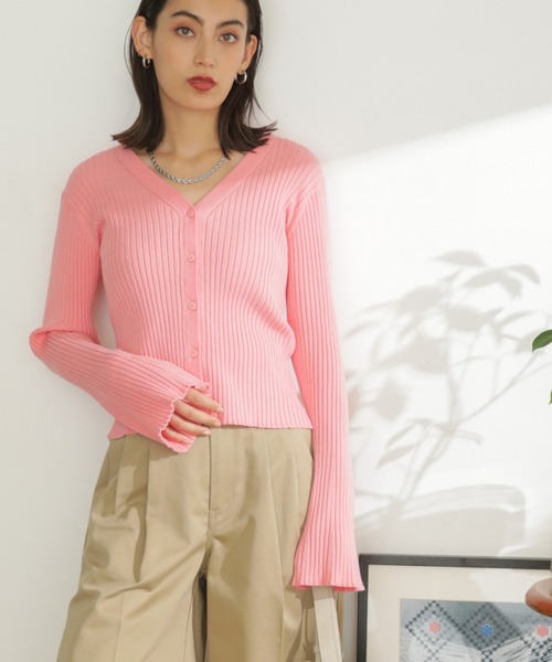 be with M】Misayo 配色ドルプルオーバー