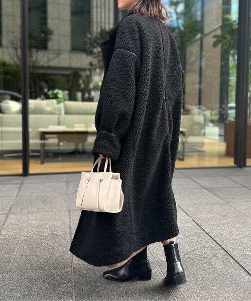 Chez toi（シェトワ）の「マイクロショルダーBAG（ショルダーバッグ・レディース・ブラック/ライトグレー/モカ/マスタード・FREE）」の11枚目の写真