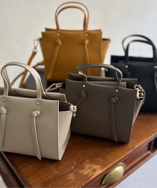 Chez toi（シェトワ）の「マイクロショルダーBAG（ショルダーバッグ・レディース・ブラック/ライトグレー/モカ/マスタード・FREE）」の15枚目の写真