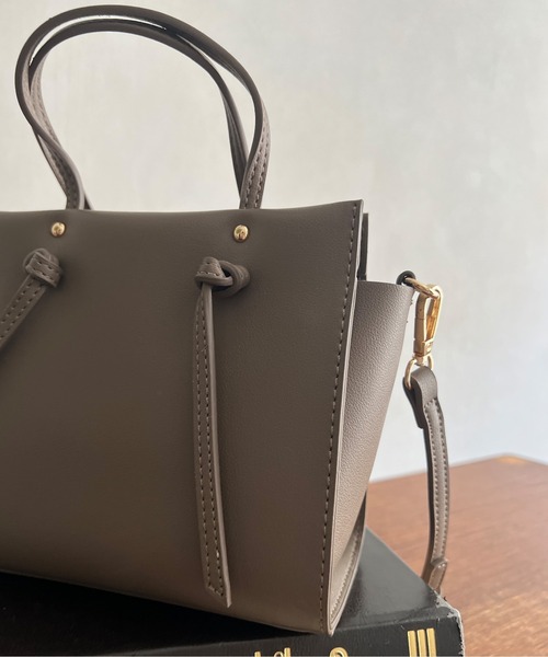 Chez toi（シェトワ）の「マイクロショルダーBAG（ショルダーバッグ・レディース・ブラック/ライトグレー/モカ/マスタード・FREE）」の14枚目の写真