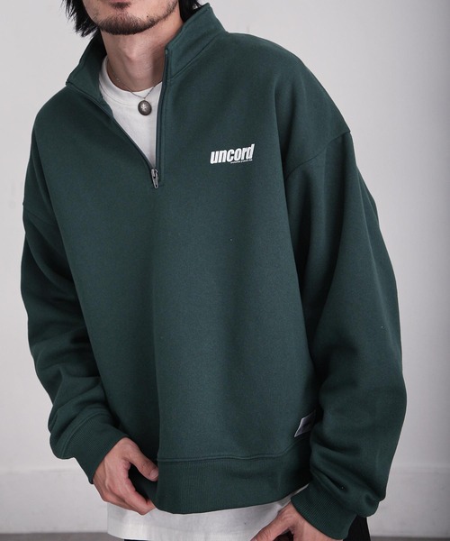 UNCORD（アンコード）の「【UNCORD】LOGO HALFZIP/ロゴハーフ