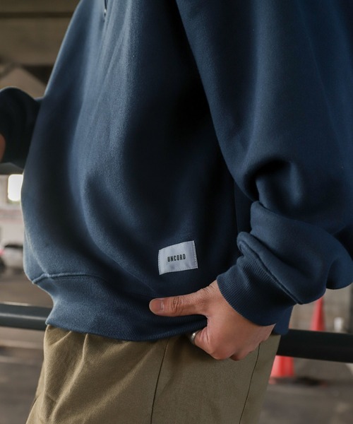 UNCORD（アンコード）の「【UNCORD】LOGO HALFZIP/ロゴハーフ