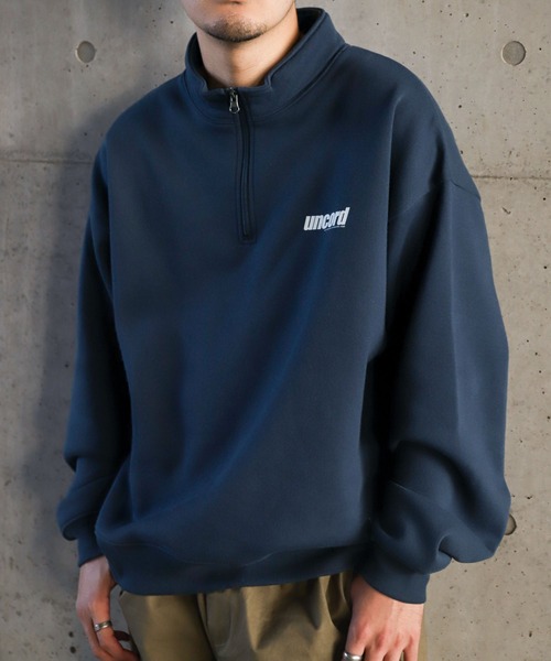 新品unnumberアンナンバー【COMFY】ハーフZIPスウェットトップス COMFY】ハーフZIPスウェットトップス – un number