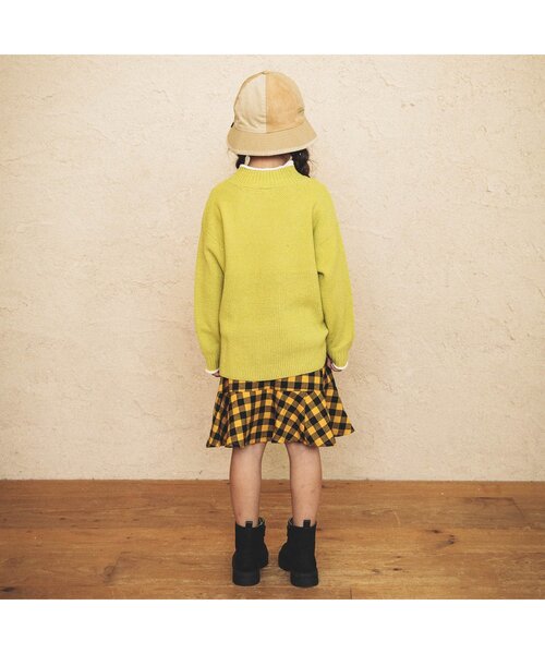 BREEZE（ブリーズ）の「ティアードスカート（スカート・キッズ・チェック/レッド・110/120/80/130/90/100/140）」の4枚目の写真