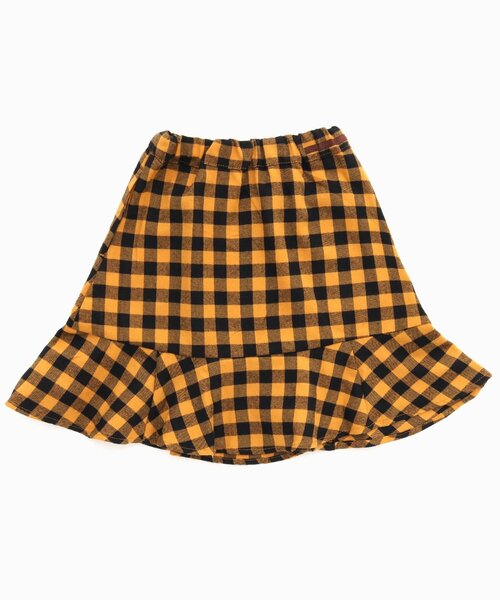 BREEZE（ブリーズ）の「ティアードスカート（スカート・キッズ・チェック/レッド・110/120/80/130/90/100/140）」の9枚目の写真