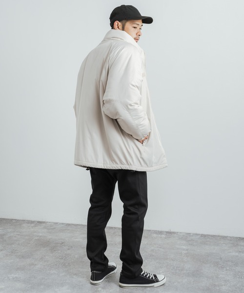 Rocky Monroe(ロッキーモンロー)の「オーバーサイズ ECWCS LEVEL7タイプ 中綿ミリタリージャケット(ミリタリージャケット・メンズ・ストーン/オリーブ/ブラック・M/L)」の6枚目の写真