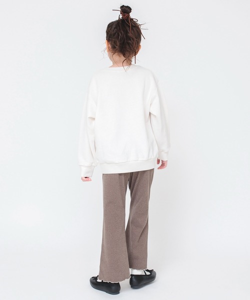 BRANSHES（ブランシェス）の「アソート長袖トレーナー（スウェット・キッズ・アイボリー/ピンク/杢グレー・130/100/120/150/140/160/110）」の6枚目の写真