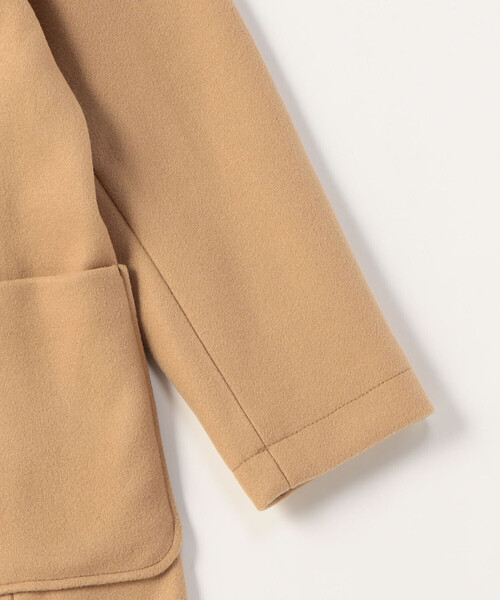 COMME CA ISM(コムサイズム)の「ダッフルコート(M140~150・L150~160)(ダッフルコート・キッズ・キャメル/ネイビー・MEDIUM/LARGE)」の12枚目の写真