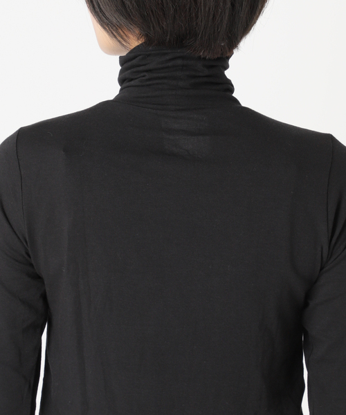 HANES（ヘインズ）の「【HANES/ヘインズ】 別注タートルネックプルオーバー（Tシャツ/カットソー・レディース・ブラック/ホワイト・FREE）」の15枚目の写真