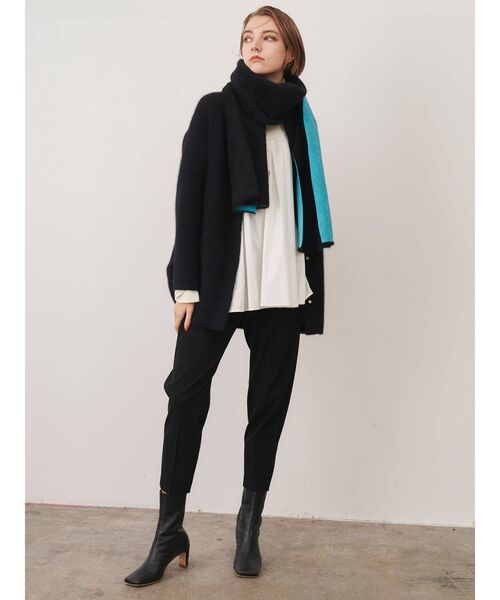 ELENDEEK（エレンディーク）の「リバーシブルストール（ストール/ショール・レディース・ベージュ/アイボリー/ブラック・FREE）」の12枚目の写真