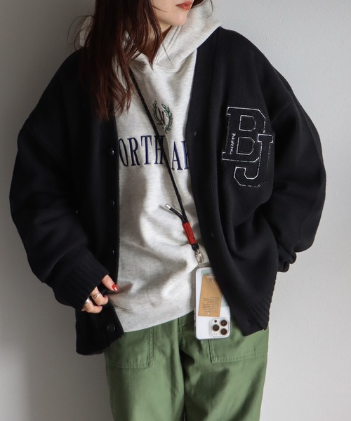 COURO（コウロ）の「アイビールックサガラ刺繍ワッペンレタード