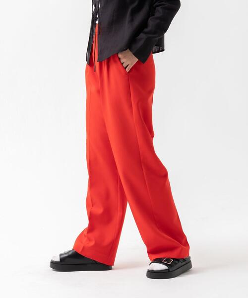 CITEN(シテン)の「<CITEN>ワイドパンツ(その他パンツ・レディース・ブラック/レッド/ライム・S/M)」の11枚目の写真