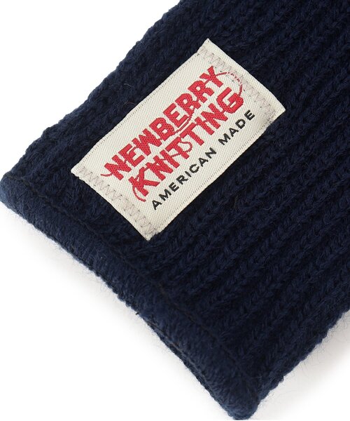 NEWBERRY KNITTING(ニューベリーニッティング)の「◆NEWBERRY KNITTING / ニューベリーニッティング ハーフグローブ(手袋・メンズ・チャコールグレー/ブラック/ネイビー・00)」の6枚目の写真