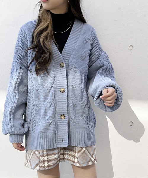 one way（ワンウェイ）の「ラメタートルニット（ニット/セーター・レディース・ブラック系その他/ライトグリーン/イエロー/ブラック/ベージュ・FREE）」の22枚目の写真