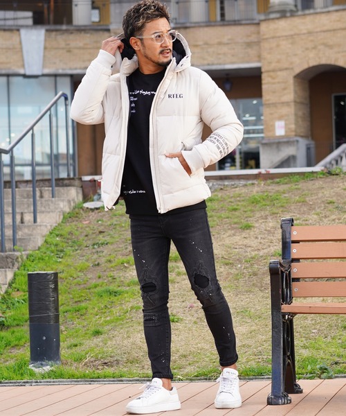 adamsJUGGLER（アダムスジャグラー）の「グレイスベイスウェットプル（スウェット・メンズ・ホワイト/ブラック・M/L/XL/S）」の8枚目の写真