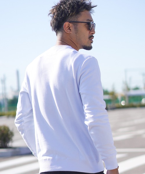 adamsJUGGLER（アダムスジャグラー）の「グレイスベイスウェットプル（スウェット・メンズ・ホワイト/ブラック・M/L/XL/S）」の13枚目の写真