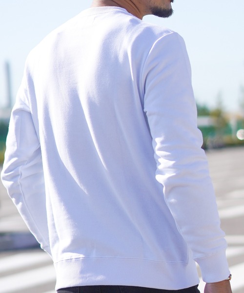 adamsJUGGLER（アダムスジャグラー）の「グレイスベイスウェットプル（スウェット・メンズ・ホワイト/ブラック・M/L/XL/S）」の14枚目の写真