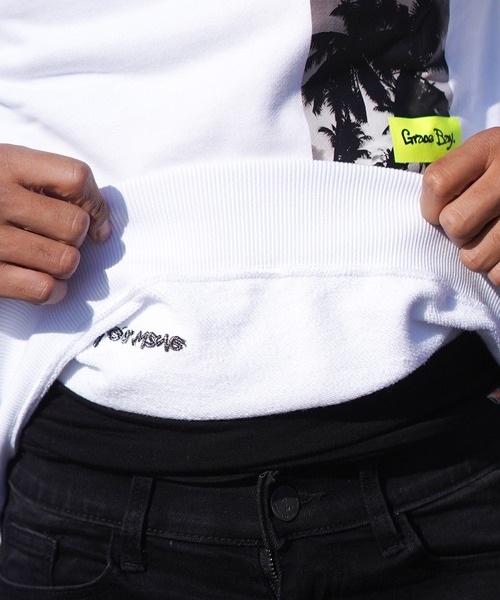adamsJUGGLER（アダムスジャグラー）の「グレイスベイスウェットプル（スウェット・メンズ・ホワイト/ブラック・M/L/XL/S）」の20枚目の写真
