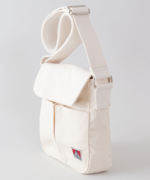 BEN DAVIS（ベンデイビス）の「【BEN DAVIS/ベンデイビス】キャンパス ミニショルダーバッグ（ショルダーバッグ・メンズ・ブラック/ホワイト・FREE）」の7枚目の写真