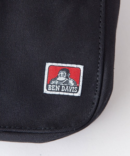 BEN DAVIS（ベンデイビス）の「【BEN DAVIS/ベンデイビス】キャンパス ミニショルダーバッグ（ショルダーバッグ・メンズ・ブラック/ホワイト・FREE）」の10枚目の写真