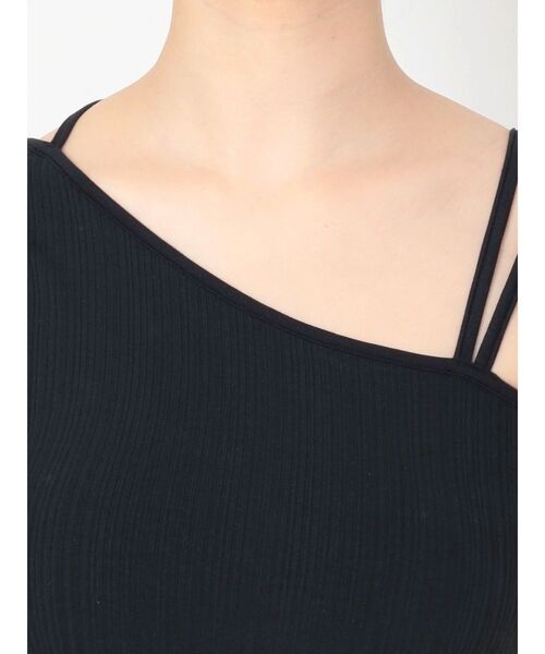 MURUA（ムルーア）の「ダブルストラップキャミソール（キャミソール・レディース・グレー/ブラック/ブルー・FREE）」の17枚目の写真