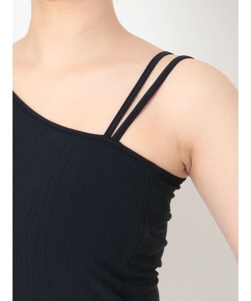 MURUA（ムルーア）の「ダブルストラップキャミソール（キャミソール・レディース・グレー/ブラック/ブルー・FREE）」の18枚目の写真