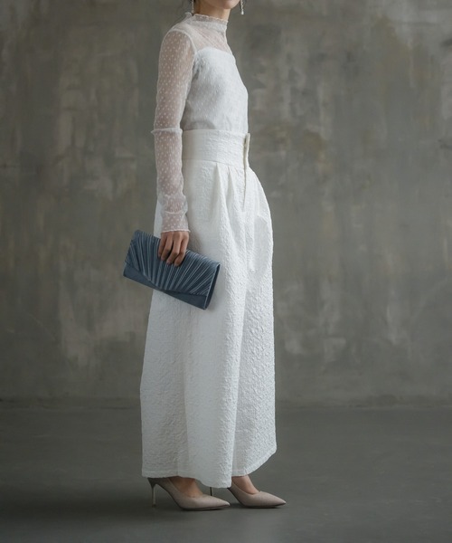 DRESS PLUS(ドレスプラス)の「パーティーバッグ ショルダーバッグ クラッチバッグ 結婚式(クラッチバッグ・レディース・シルバー/チャコール/シャンパン/ブルーグレー/ピンク・フリー)」の11枚目の写真
