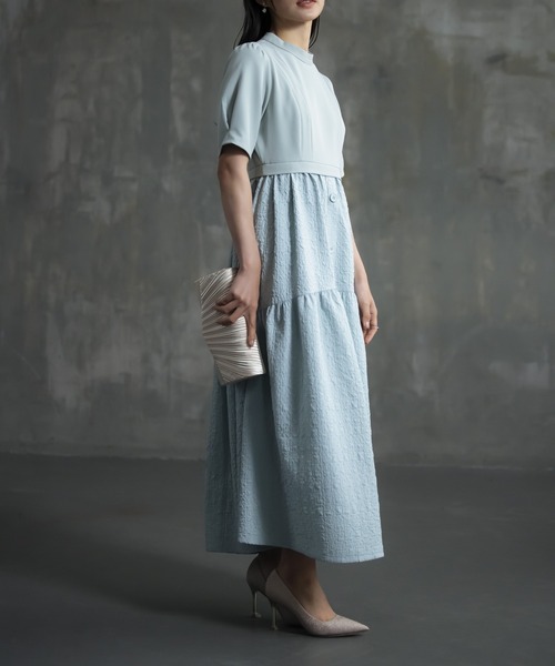 DRESS PLUS(ドレスプラス)の「パーティーバッグ ショルダーバッグ クラッチバッグ 結婚式(クラッチバッグ・レディース・シルバー/チャコール/シャンパン/ブルーグレー/ピンク・フリー)」の14枚目の写真