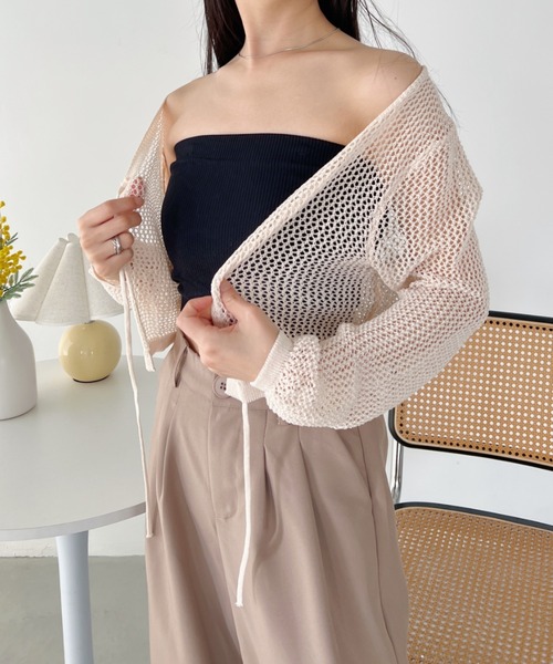 セール】カップ付き2WAYスクエアリブキャミ/ブラトップ（チューブ